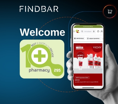 Το Pharmacy295 επέλεξε το Findbar για βελτίωση της λειτουργίας αναζήτησης